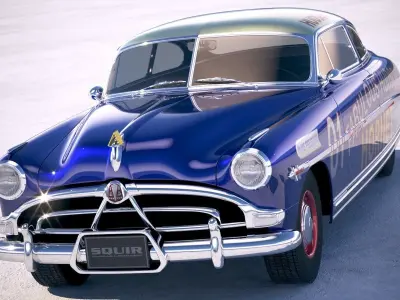 Hudson Hornet 1951-1954 3D model