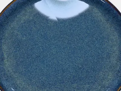 GLADELIG Plate 3 Low-poly 3D model