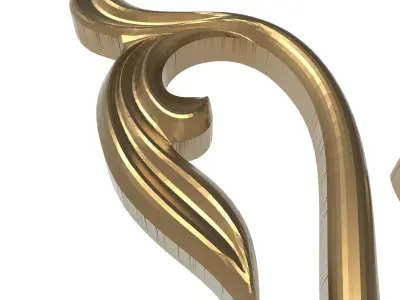  decorative pattern ready for 3D printing 3D model