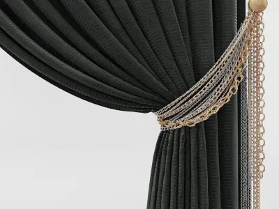 Curtains - curtain 3D model
