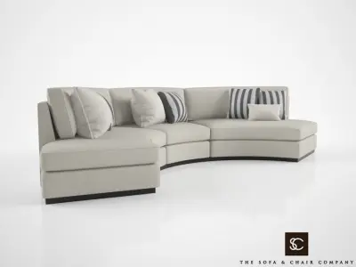 The Sofa and Chair Co Atlas Sofa 3D model
