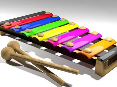 Toys - Sound Synthesizer 3D model