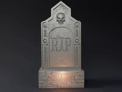 Tombstone 1  3D print model