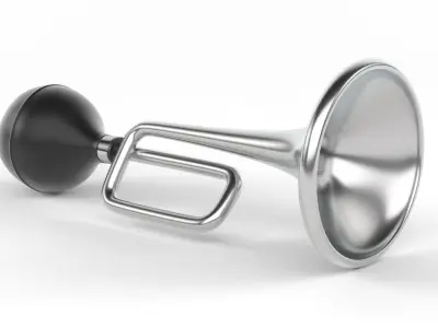 Bike Horn 3D model