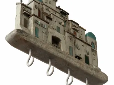 WoodHouse n1 3D model