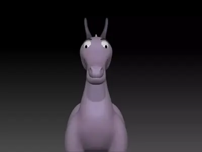 Horse 3d Model - Updated Version 3D model