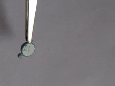 Tachometer for scale model autos 1 24  3D print model