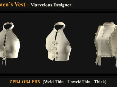 36 pcs of Men and Women Clothing  3D model