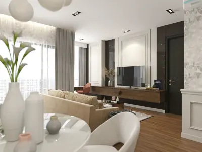 Interior Apartment Gp Slipi 3D model