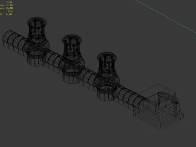 Star Alliance - Roadside Decoration 3D model