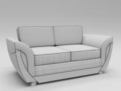 Contemporary sofa  3D model