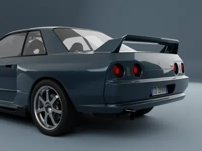 NISSAN GTR R32 Bodykits design 3D model