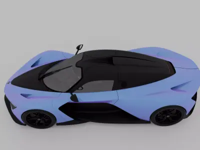 Zenvo Aurora 3D model
