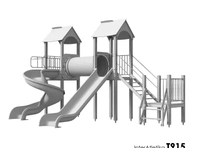 Inter Atletika Set 3 3D model