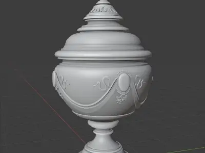 Antic Vase 3D Model With PBR Textures 3D model