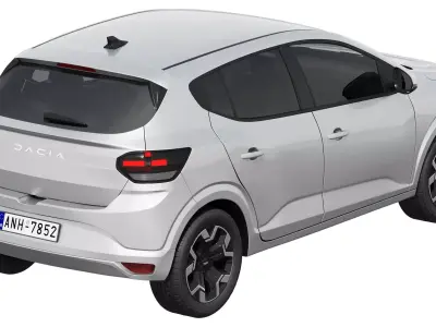 Dacia Sandero 2026 3D model