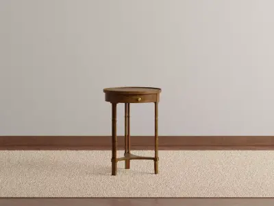 Tripod Side Table 3D model