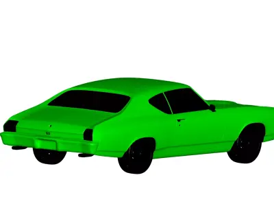 Chevrolet Chevelle SS 1969 3D model