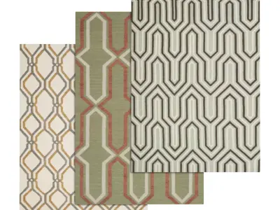 Rug Set 2060 3D model