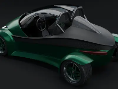 Concept City Car 3D model