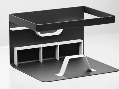 Exhibition booth 3D model