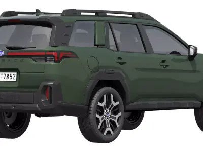 Subaru Outback 2026 3D model