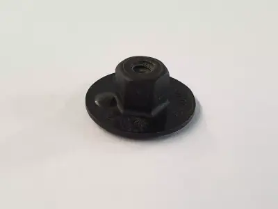Plastic Nut 3D print model