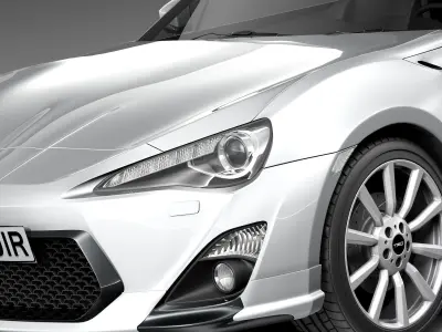 Toyota GT86 TRD 2014 3D model