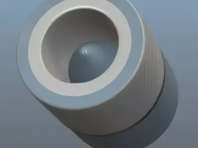 Fostex 925 Tweeter Free low-poly 3D model