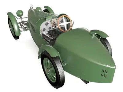 Bugatti Type 3D model