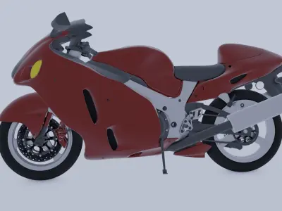 Motorcycle 3D model