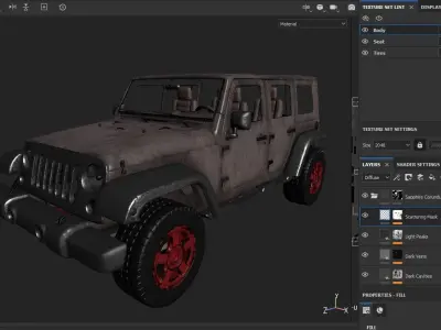 Jeep Wrangler 3D model