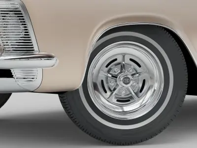 Buick Riviera 1963 3D model