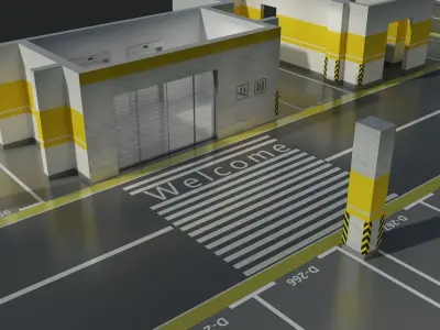 garage 3D model get