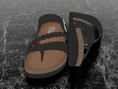WHITE MOUNTAIN FOOTBET 3D SANDALS 3D model