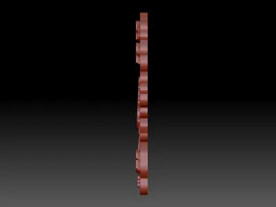 Father and Daughter 3D print model