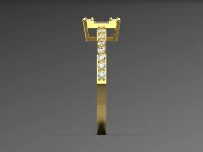 bride jewelry ring jr00143 3D print model