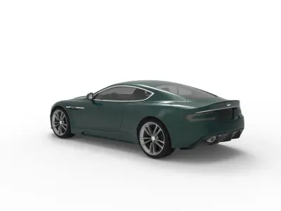 Aston Martin Car 3D Model 3D model