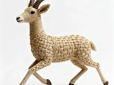 antelope 3D print model