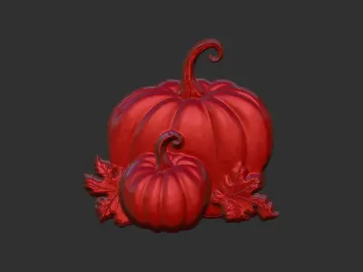 pumpkin cnc  3D print model