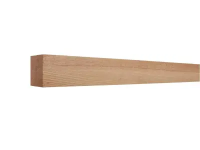 wood frame for realistic construction Low-poly 3D model