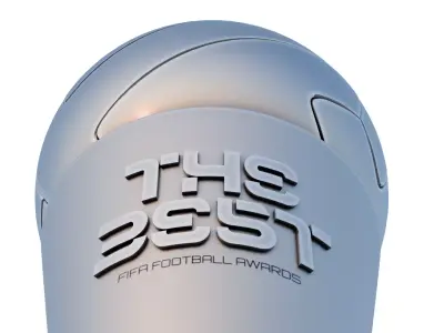 The Best FIFA Football Awards Trophy 3D model