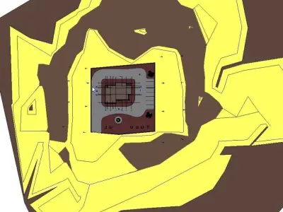 coffee net  compelete revit project  3D model