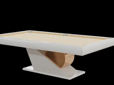 Florence Pool Table Destale 3D model