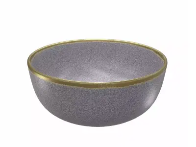 Ceramic Serving Bowl 3D model