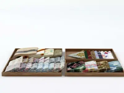 Laid Cloth Showcase 3D model