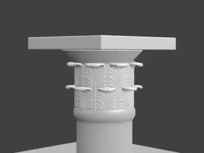Column 3D Free 3D model