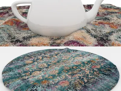 Rugs No 105 Low-poly 3D model