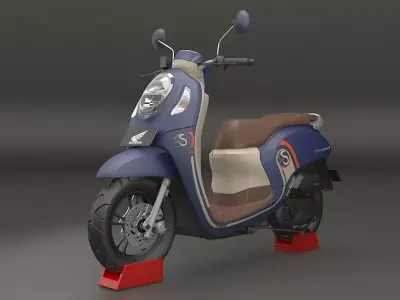 Honda Scoopy 2021 3D model