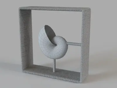 Nautilus Shadowbox 3D model